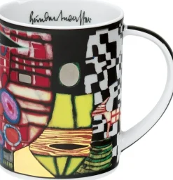 4 Becher »Magic Mugs 2021« im Set nach Hundertwasser