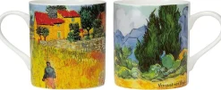2 Becher »Provence« im Set nach van Gogh