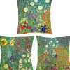 3 Kissenhüllen mit Motiven nach Klimt im Set