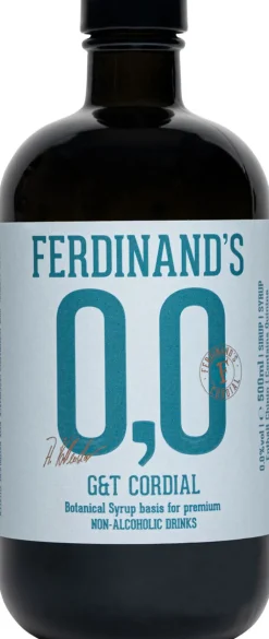Alkoholfreier Gin Ferdinand's 0,0 G&T Cordial
