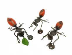 Ameisentrio aus Metall