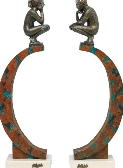 Anglada, Angeles: 2-teilige Skulptur »In Gedanken«