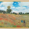 Bild »Mohnfeld bei Argenteuil«, gerahmt