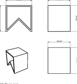 »C&B« Beistelltisch