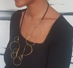 Collier »Elena« Silberringe