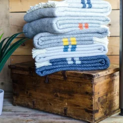 Decke »Fishbone«, 2 Streifen