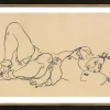Egon Schiele: Bild »Liegende« (1918)