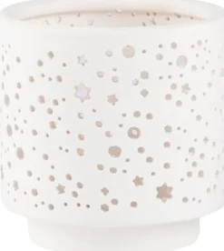 3er Teelicht-Set aus Porzellan