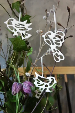 6er-Set Porzellanvögel