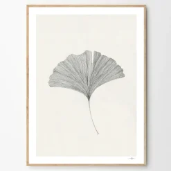 Frois, Ana: »Ginkgo Leaf«, mit Rahmung