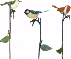 Gartenstecker »Singvögel«, 3-teilig