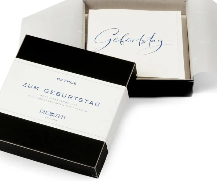 Geburtstagskarten-Set »Zum Geburtstag«, 10-teilig