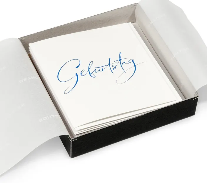 Geburtstagskarten-Set »Zum Geburtstag«, 10-teilig