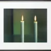 Gerhard Richter: Bild »Zwei Kerzen« (1982), DIE ZEIT Exklusiv Rahmung
