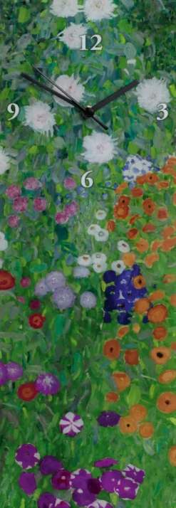Gustav Klimt: Wanduhr »Bauerngarten, 1905-1907«
