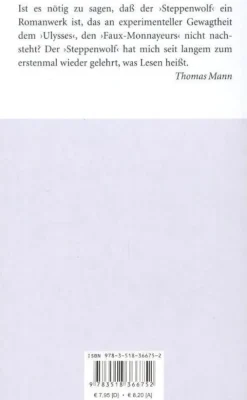 Hesse, Hermann: Der Steppenwolf