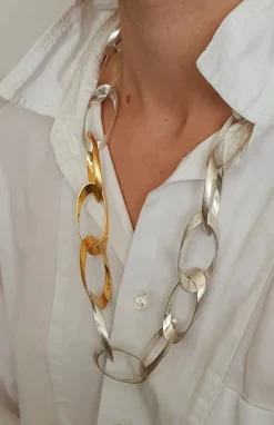 HML-Collier »Standing Ovations«, Silber und Gold