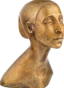 Hoetger, Bernhard: Büste »Bildnis der Tänzerin Sent M'Ahesa«,1917