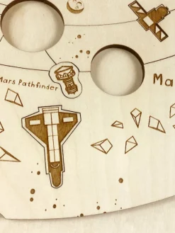 Holzpuzzle »Kosmos«