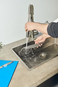 Küchenmesser aus rostfreiem Stahl