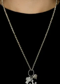 Kette mit Anhänger »Glaube-Liebe-Hoffnung«