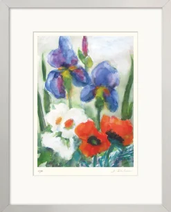 Kremkau, Christine: 4 Blumenbilder im Set