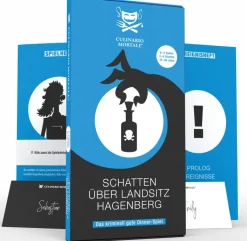 Krimi-Dinner Spiel »Schatten über Landsitz Hagenberg«