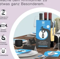 Krimi-Dinner Spiel »Schatten über Landsitz Hagenberg«