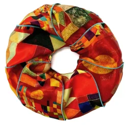 Loopschal nach Paul Klees »Burg und Sonne«