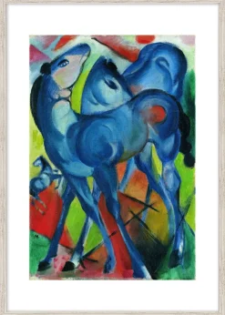 Marc, Franz: »Die blauen Fohlen«, 1913