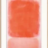Mark Rothko: »Red and Pink on Pink«, 1953 Holz hell gerahmt