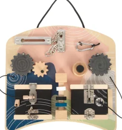 Motorikbrett Schlösser und Rotation