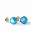 Ohrstecker Muranoglas »Türkis«