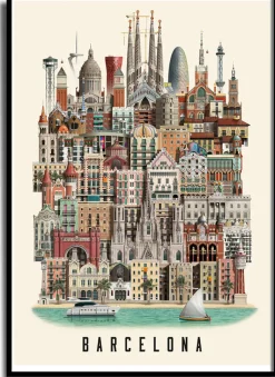 Poster »Barcelona«