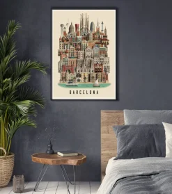Poster »Barcelona«