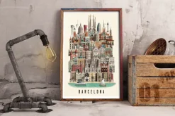 Poster »Barcelona«