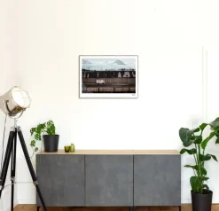 Puzzle & Kunstdruck »Ghost Town at the End of the world«