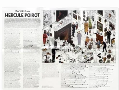 Puzzle »Die Welt von Hercule Poirot«