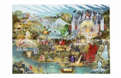 Puzzle »Die Welt von König Artus«