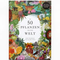 Puzzle »In 50 Pflanzen um die Welt«