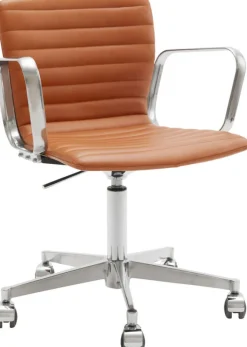 Schreibtischstuhl »Butterfly« aus Leder