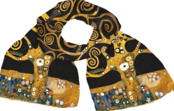 Seidenschal »Lebensbaum«, nach Gustav Klimts Stoclet Fries