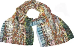 Seidenschal »Malcesine« nach Gustav Klimt