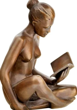 SIME: Skulptur »Lesende«, Bronze