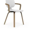 Stuhl »com 66« Weiß, aus Eiche