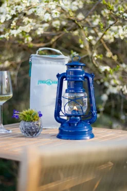 Sturmlaterne aus Stahl