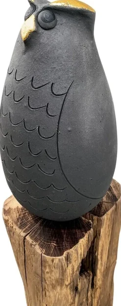 Susanne Boerner: Gartenstele »Hauswächter Eule«