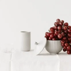 Vase »Lyngby«, weiß