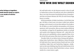 von Wurmb-Seibel, Ronja: Wie wir die Welt sehen