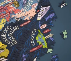 Wein Puzzle »Frankreich«